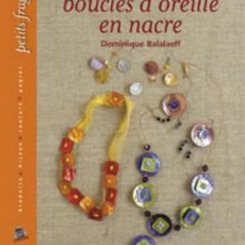 Livre boucles d'oreilles en nacre pour création de bijoux